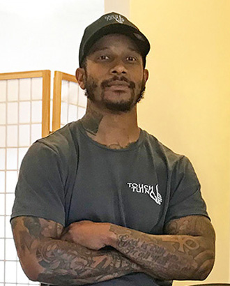 Adrian Skervin, Touch Tuina senior practitioner is pictured in the Kentish Town clinic