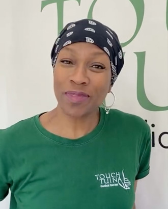 Dahl, Touch Tuina senior practitioner is pictured in the Kentish Town clinic