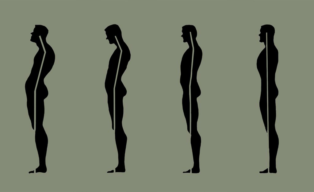 Perfecting your posture will help you to hold your body straight when standing or sitting