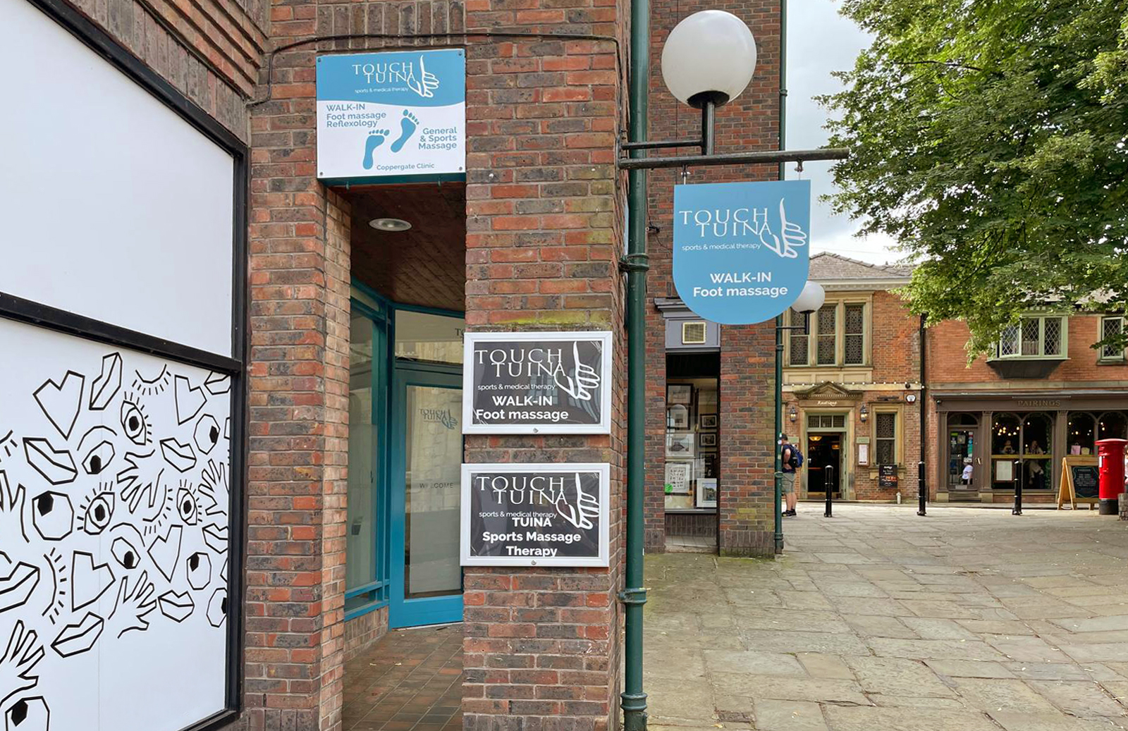 The outside of Touch Tuina's new clinic in York