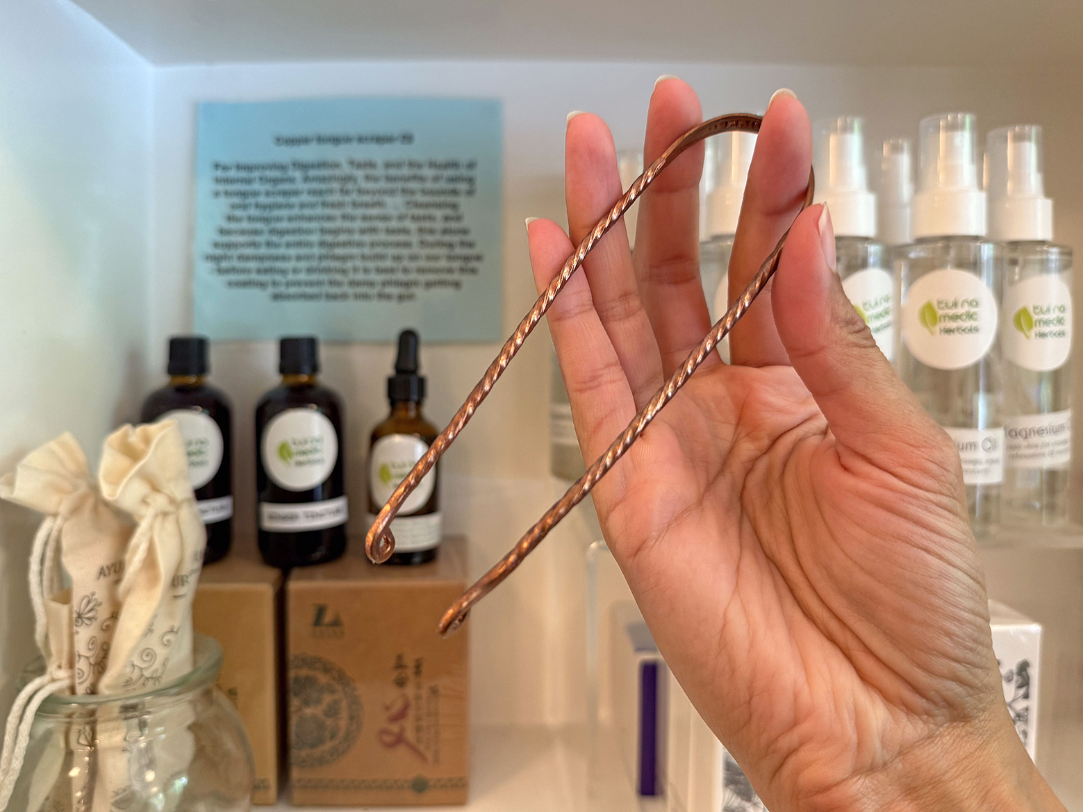 Add Tongue Scraping to your self-care routine to help to improive your overall health