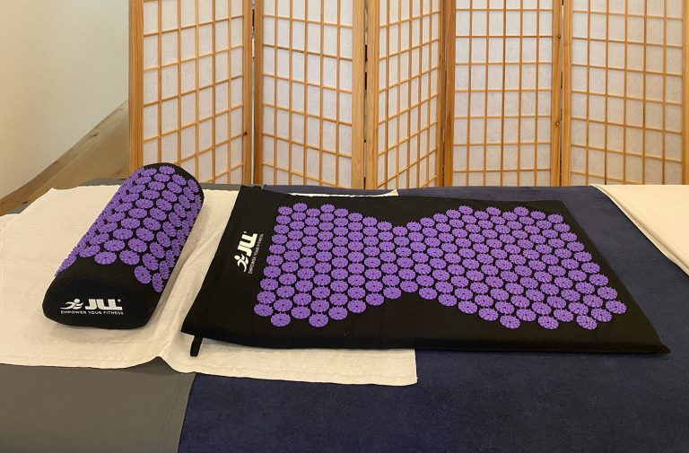 The Acupressure Mat treatment is available at Touch Tuina