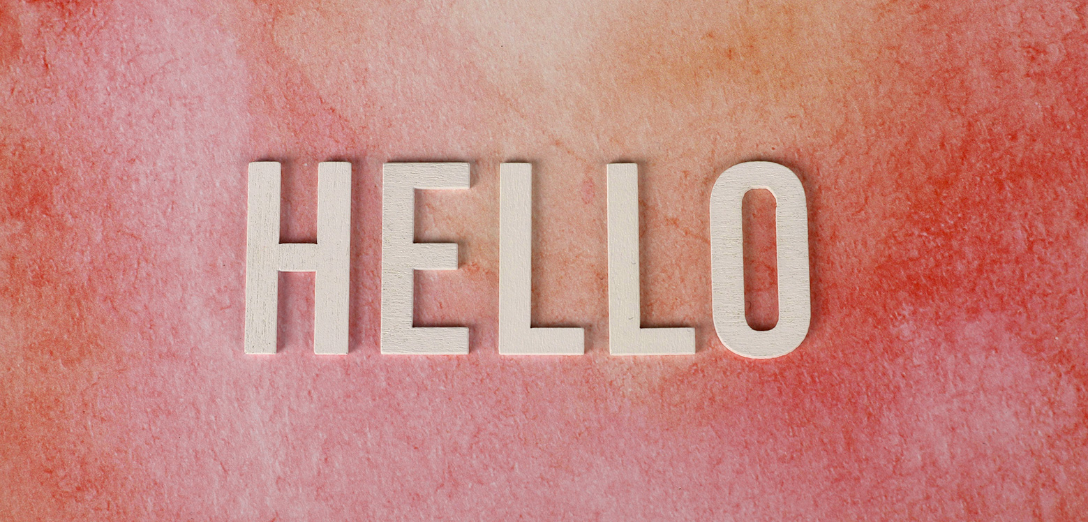 The Importance of Community can be felt dimply by saying hello to somebocy