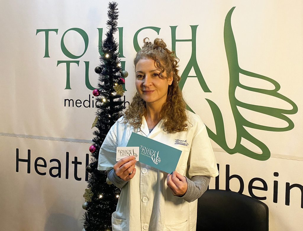 Mariana Arando highlights The Perfect Christmas Gifts available at Touch Tuina