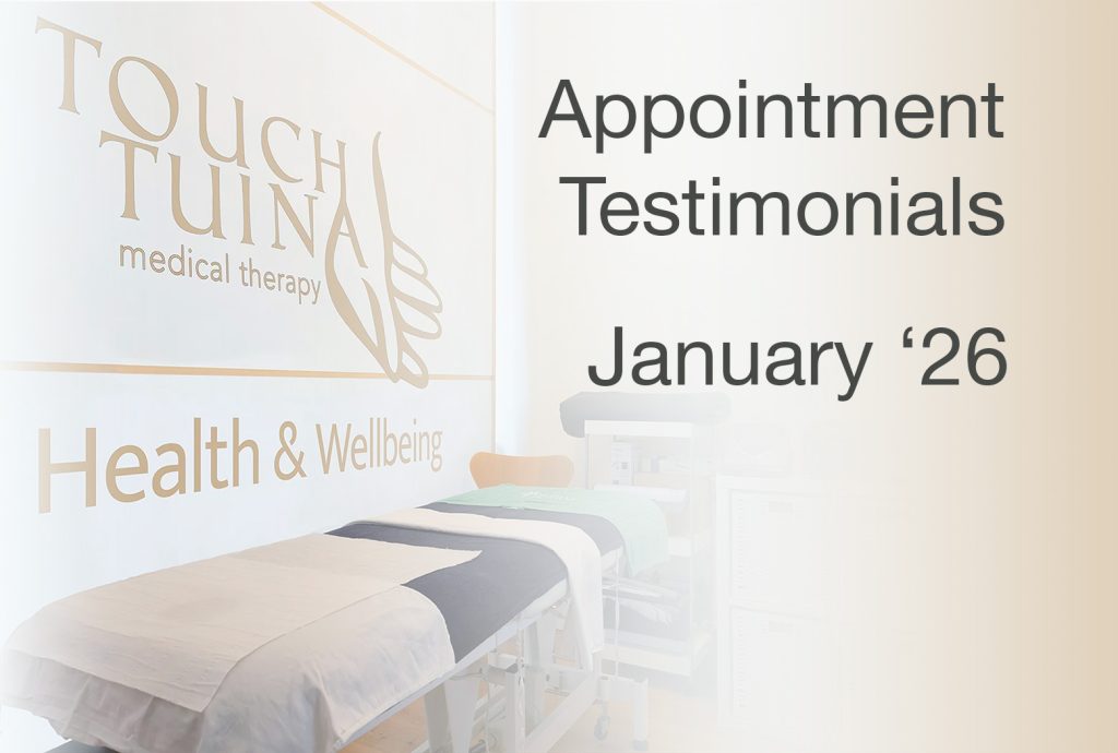 Read about the experiences of people visiting us in January '26