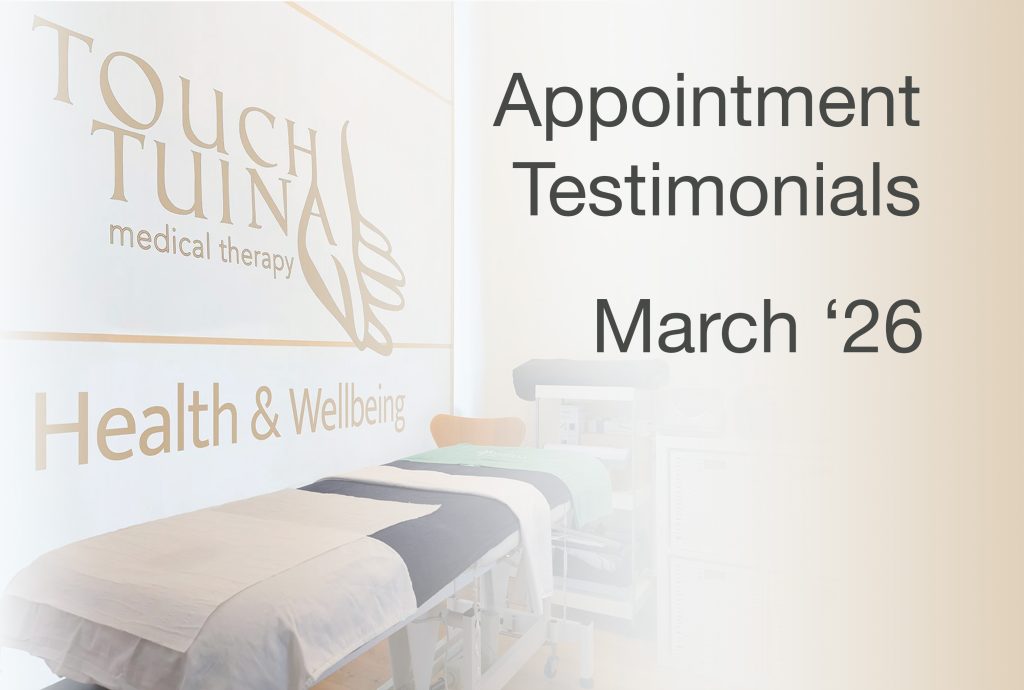 Appointment Testimonials for March'26