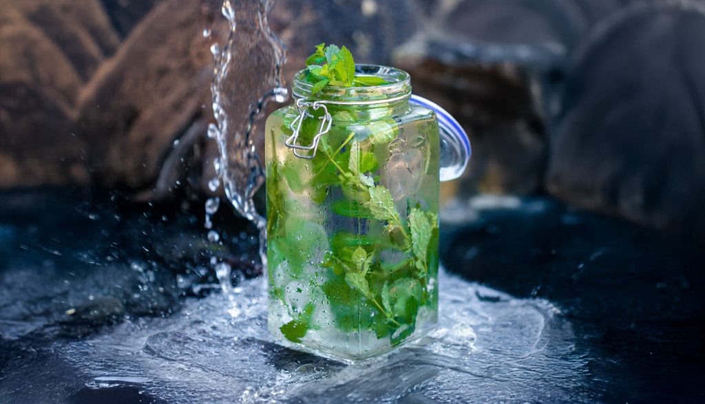 Water can be flavoured to make the taste more interesting